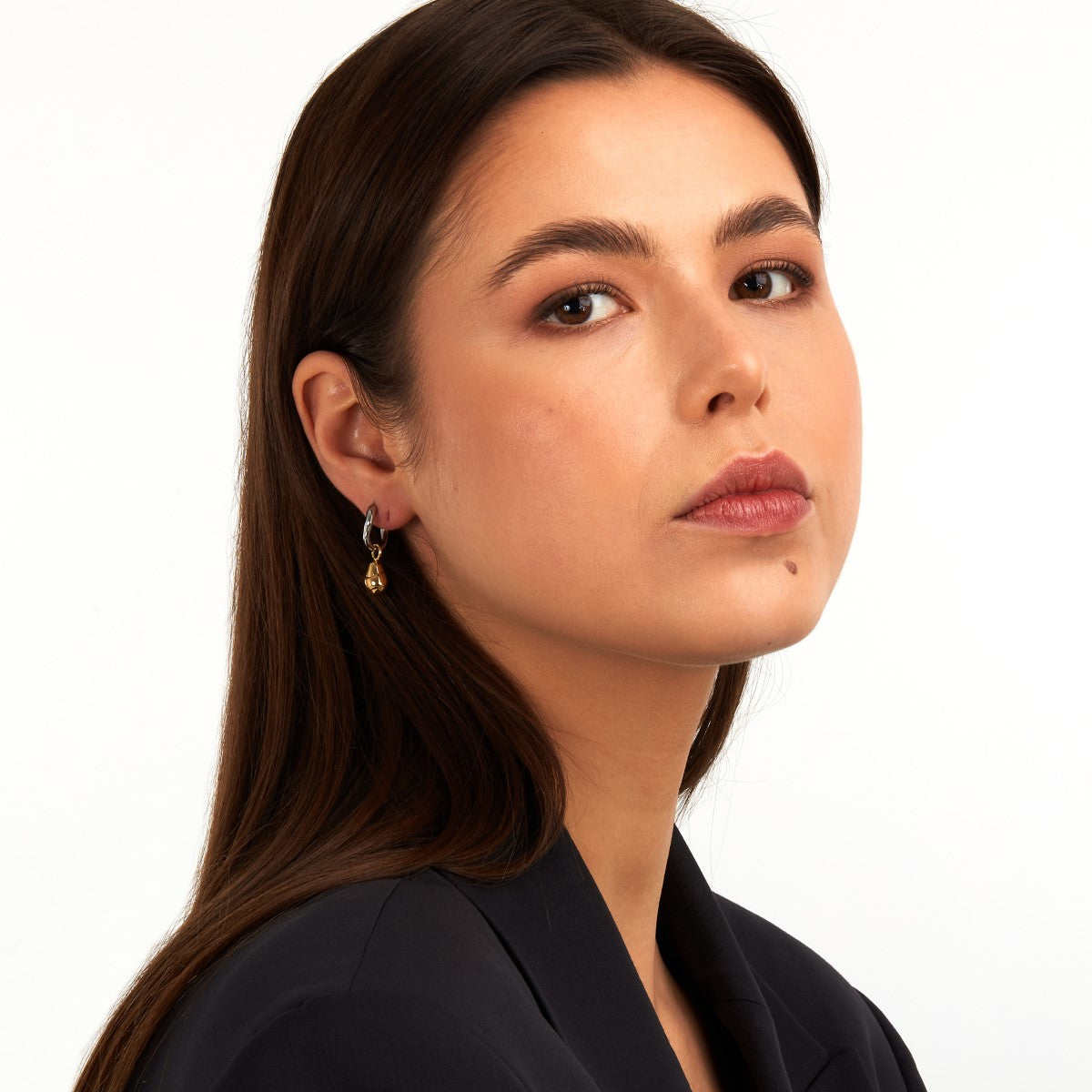 Kolczyki stalowe - łezki - Trussardi T-Design Baroque