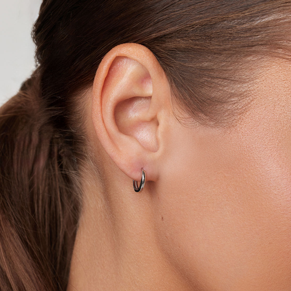 Kolczyki srebrne - koła