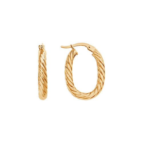 Kolczyki złote - koła