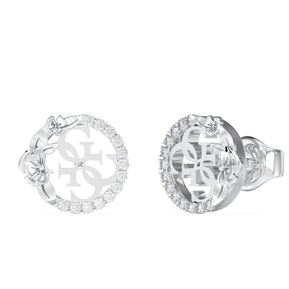 Kolczyki stalowe - Guess 4 Love