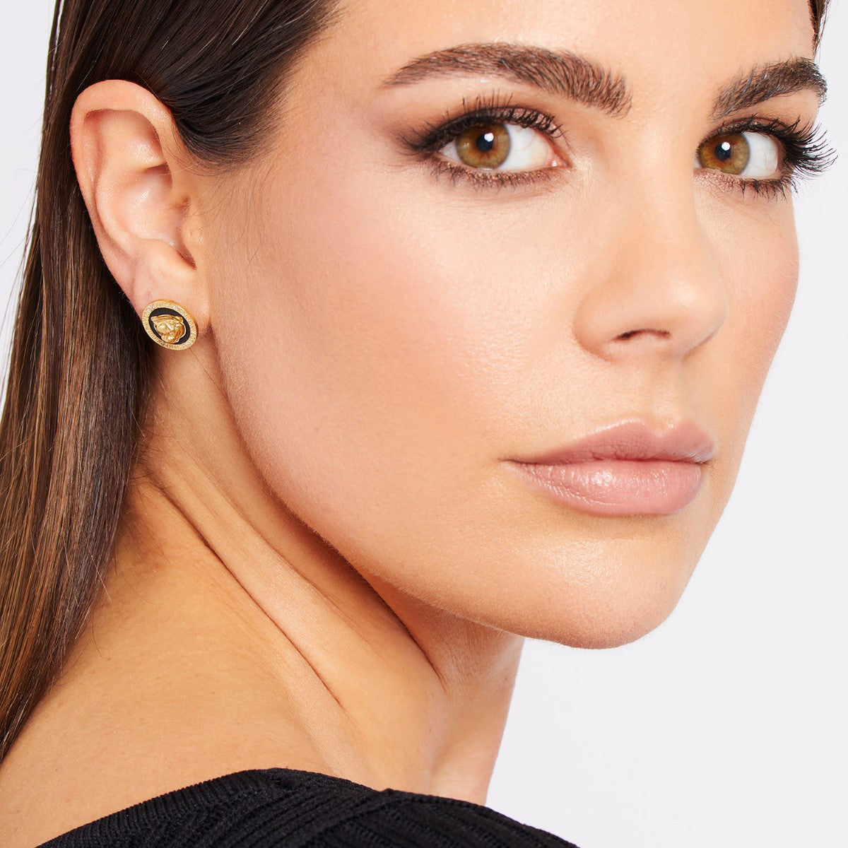 Kolczyki stalowe z cyrkoniami - Guess Daktari