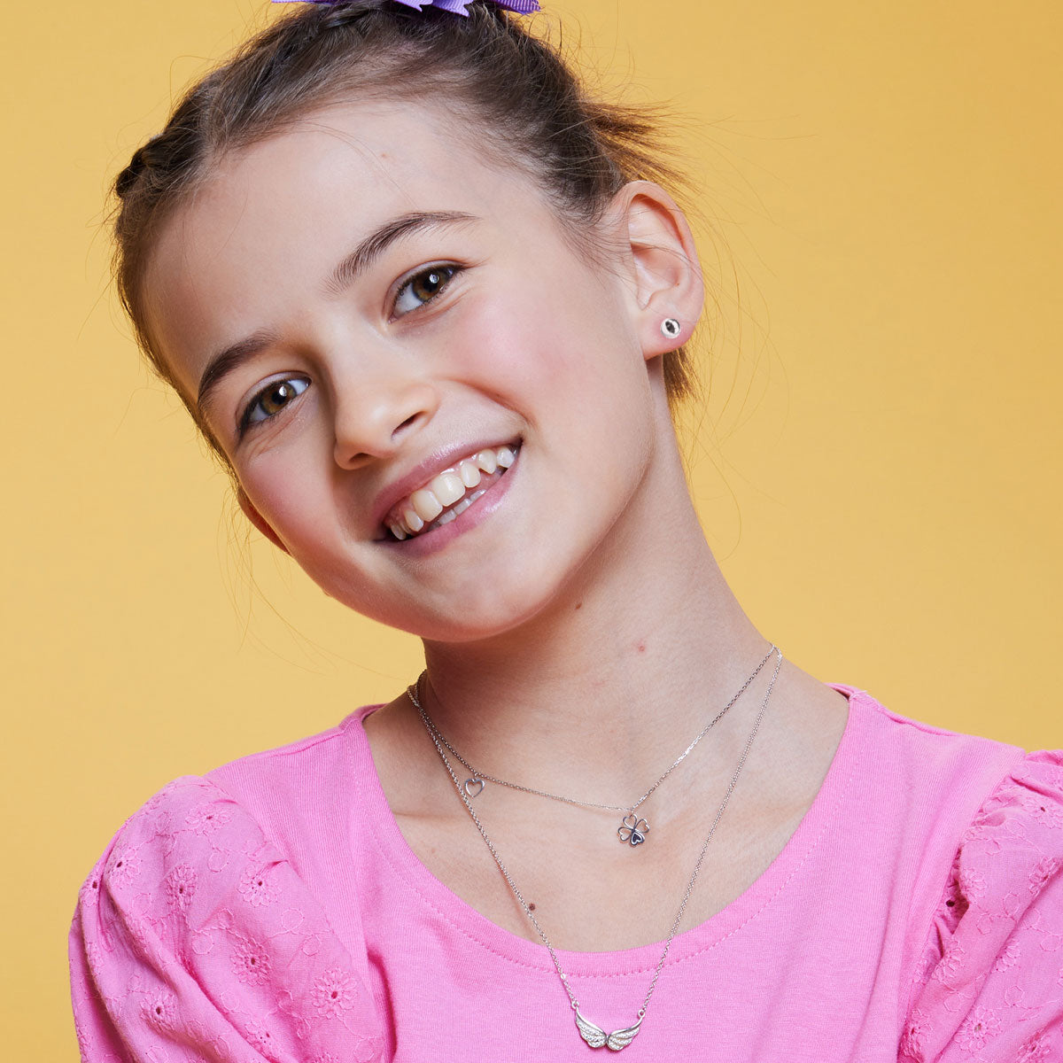 Kolczyki srebrne - kulki - Bambini