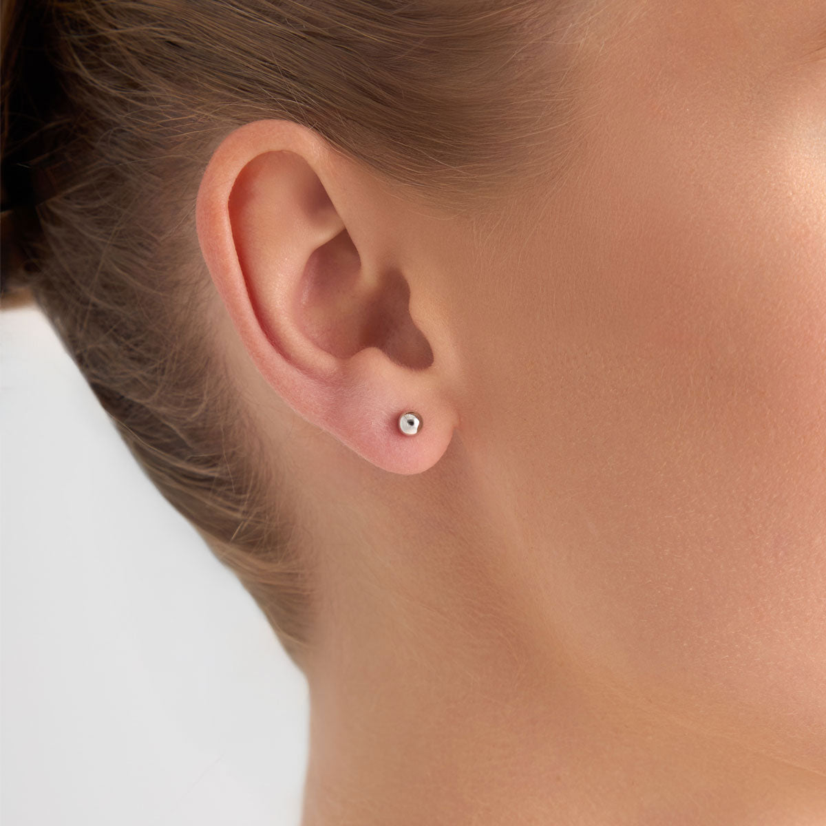 Kolczyki srebrne - kulki - Bambini