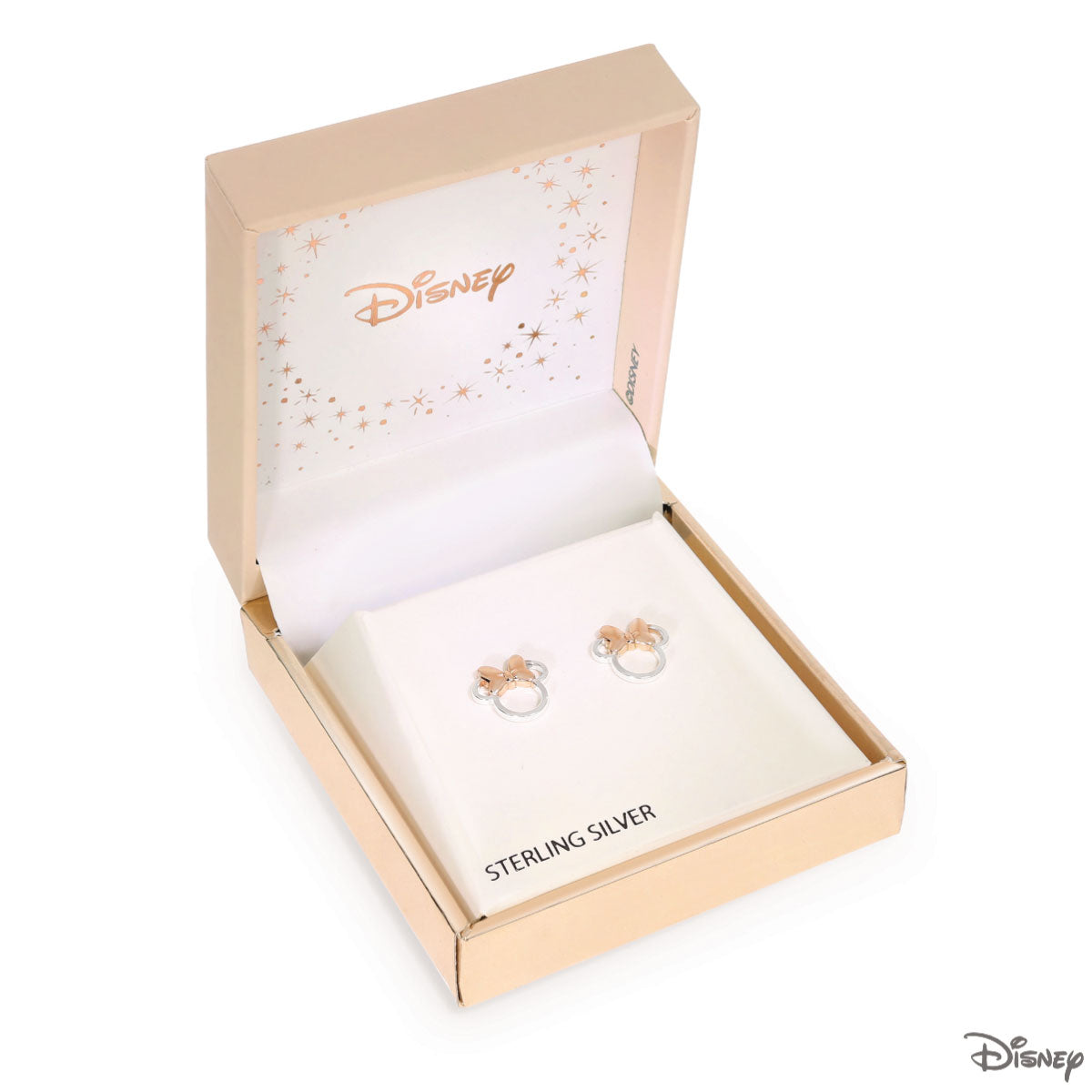 Kolczyki srebrne - Myszka Minnie - Disney