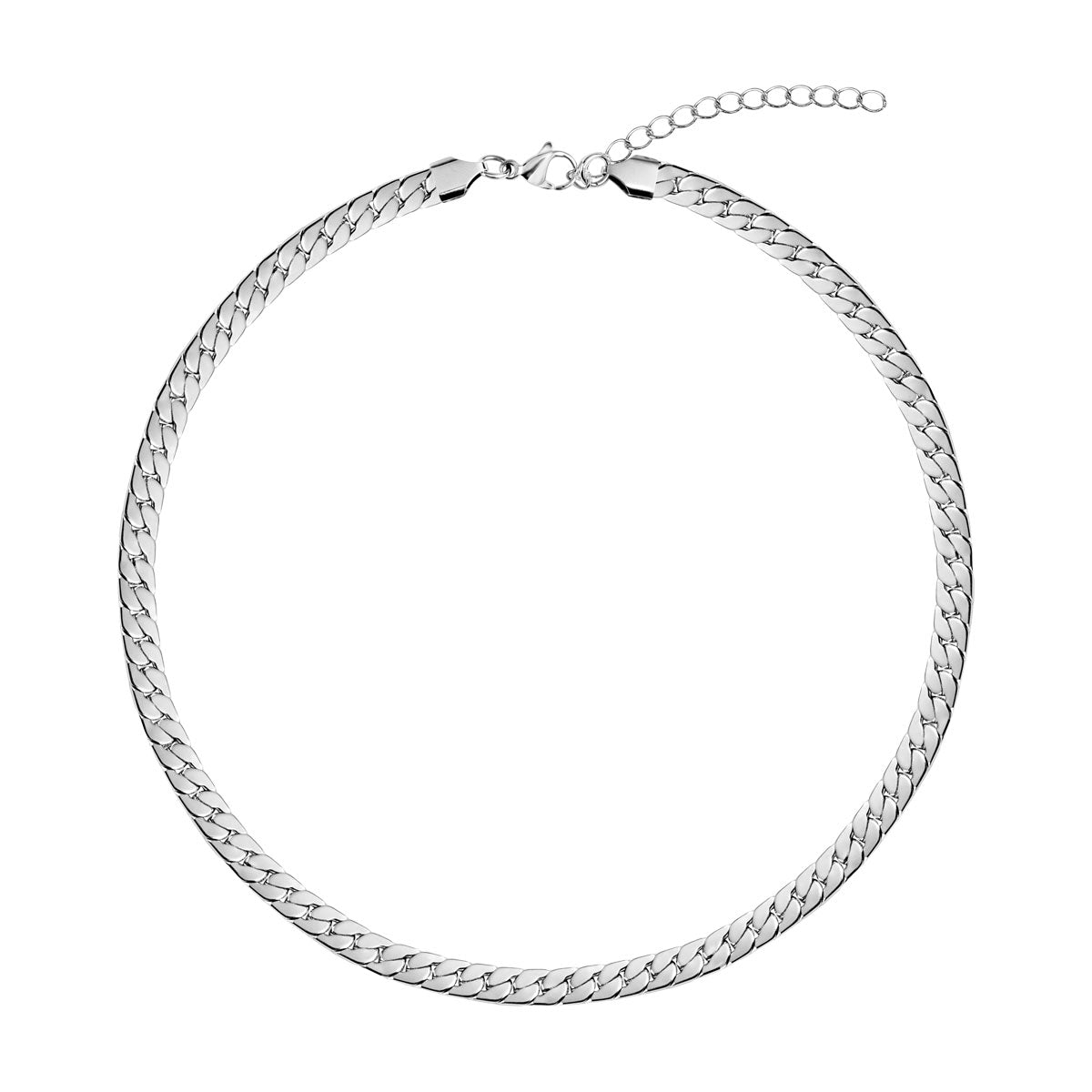 Naszyjnik stalowy - Moderno