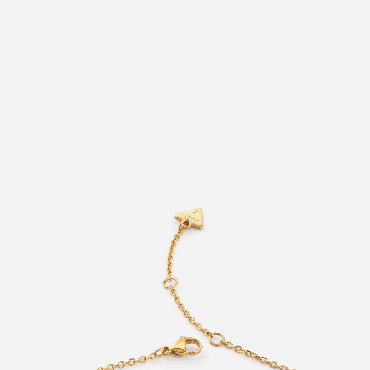 Naszyjnik stalowy - serce - Guess Beloved