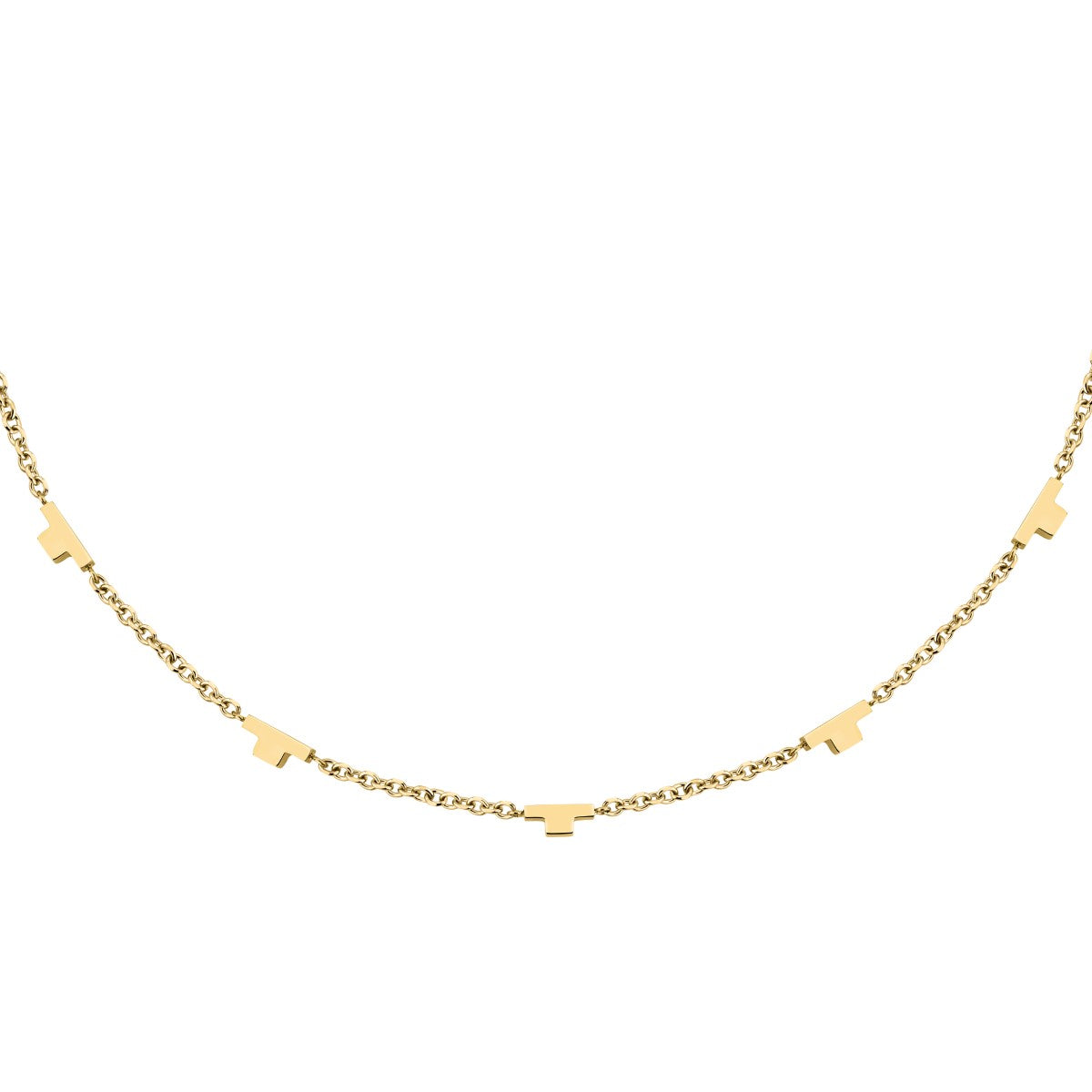 Naszyjnik stalowy - Trusssardi T-Logo Element