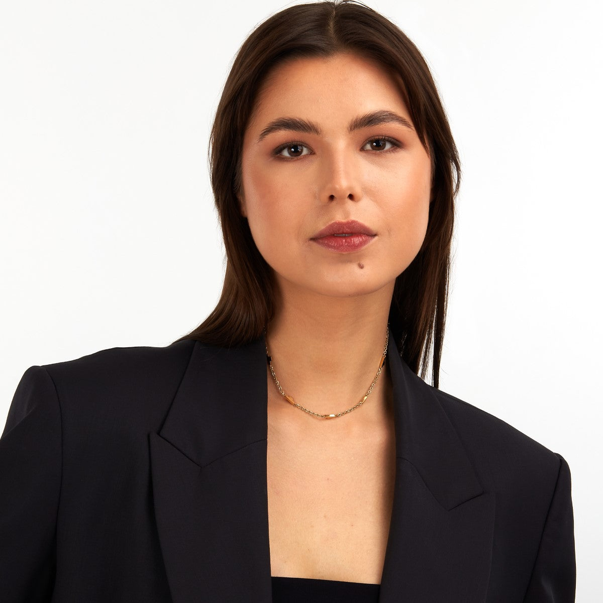 Naszyjnik stalowy - Trusssardi T-Logo Element