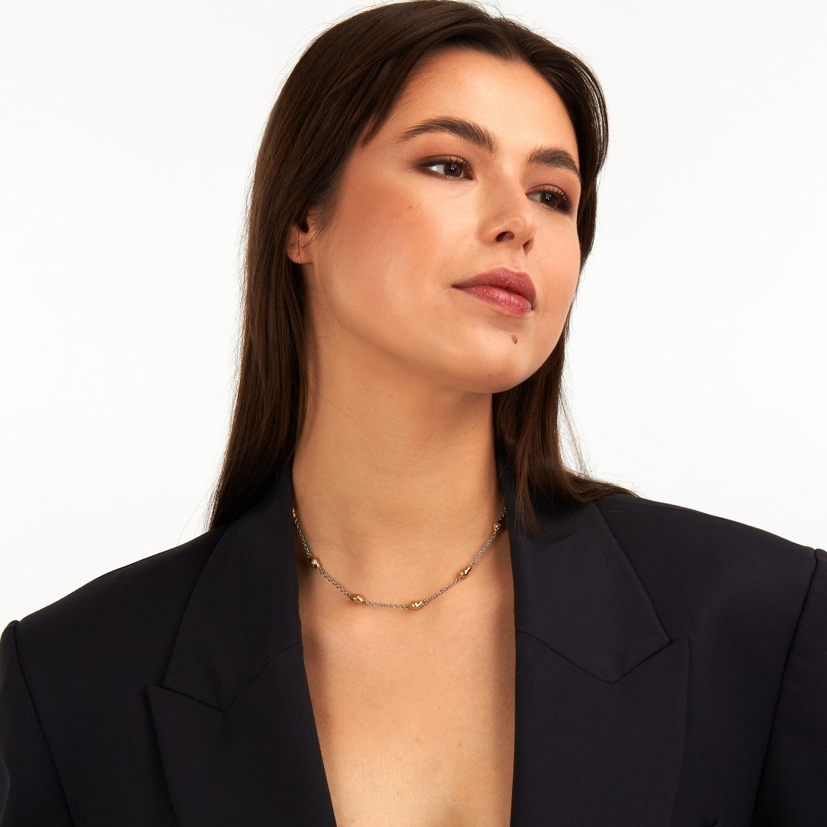 Naszyjnik stalowy - Trussardi T-Design Baroque