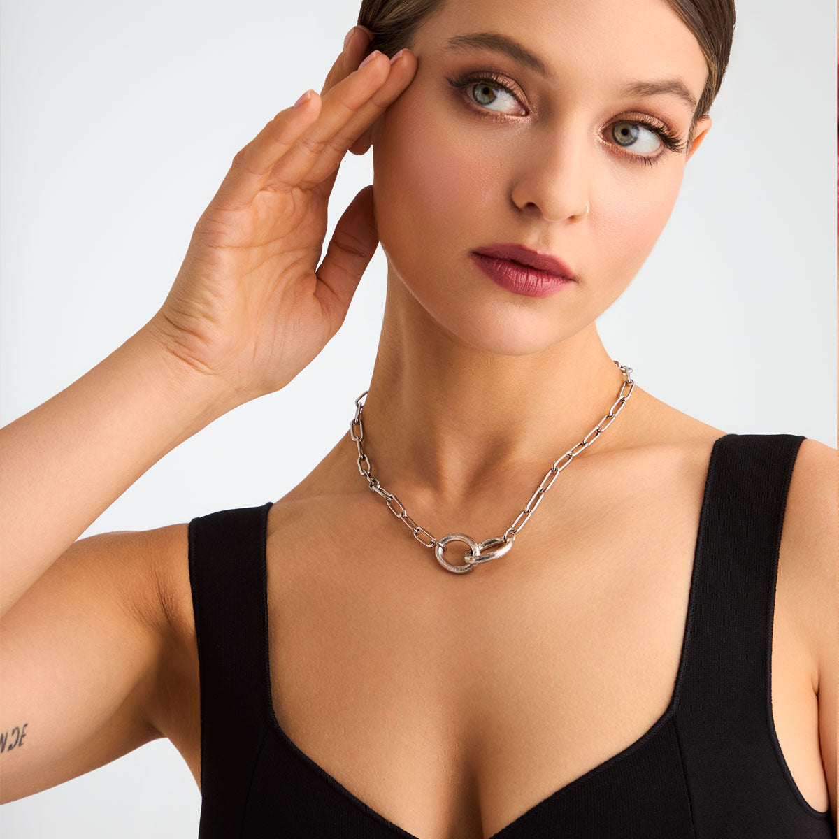 Naszyjnik srebrny - Senza