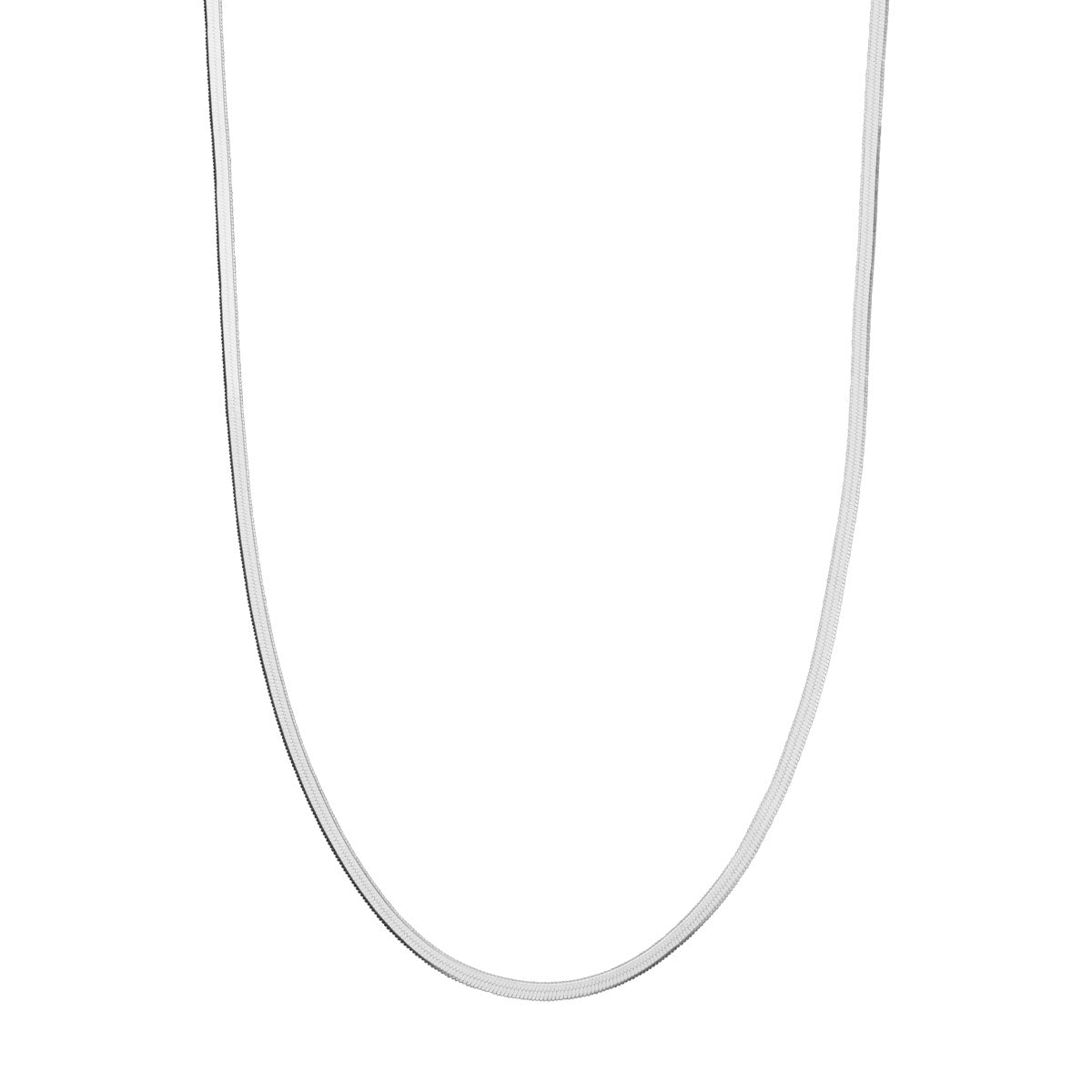 Naszyjnik srebrny - żmijka - Verona