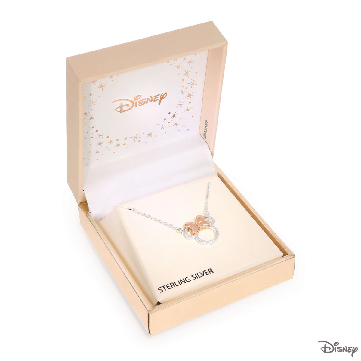 Naszyjnik srebrny - Myszka Minnie - Disney