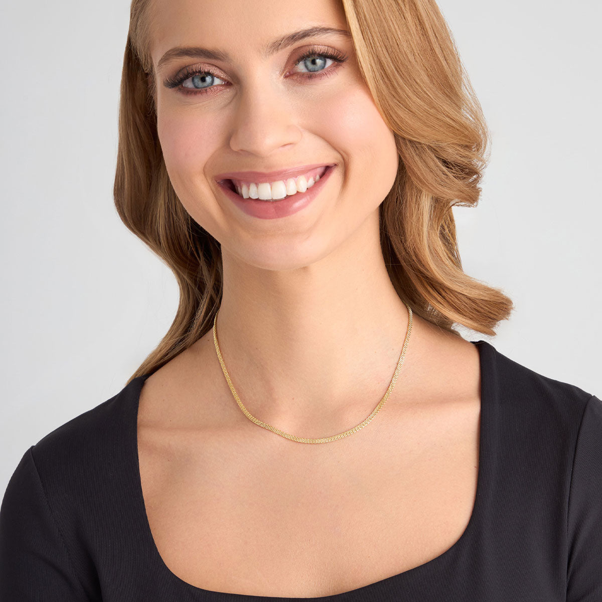 Naszyjnik srebrny pozłacany