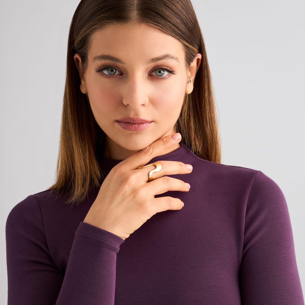 Pierścionek stalowy