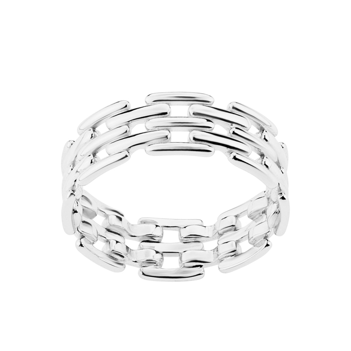 Pierścionek srebrny - ażurowy