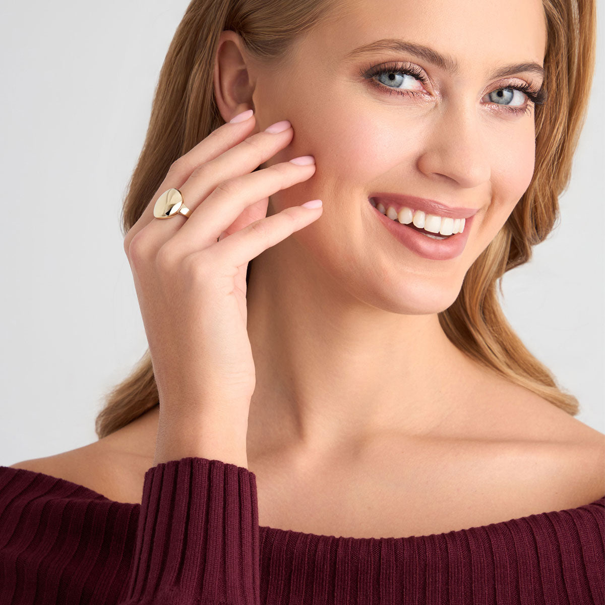 Pierścionek złoty - sygnet