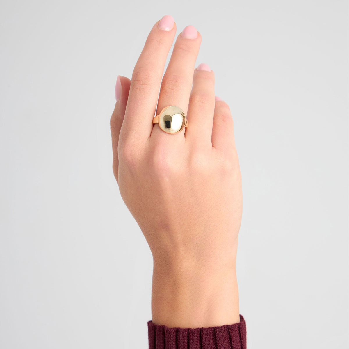 Pierścionek złoty - sygnet