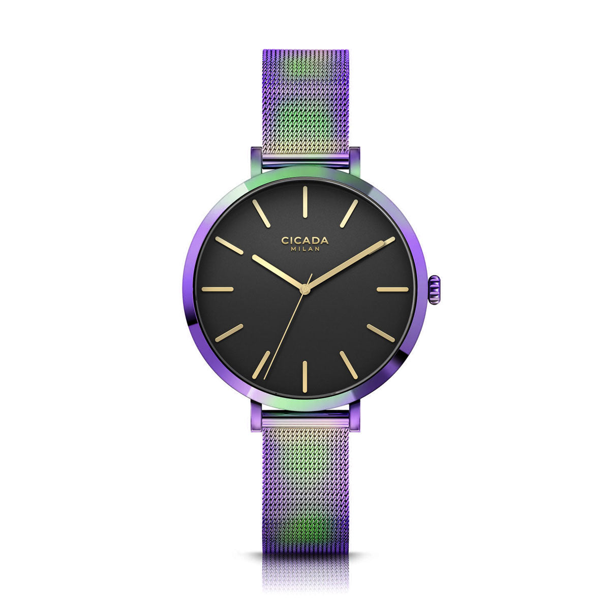 Zegarek na kolorowej bransolecie - Cicada Vernazza