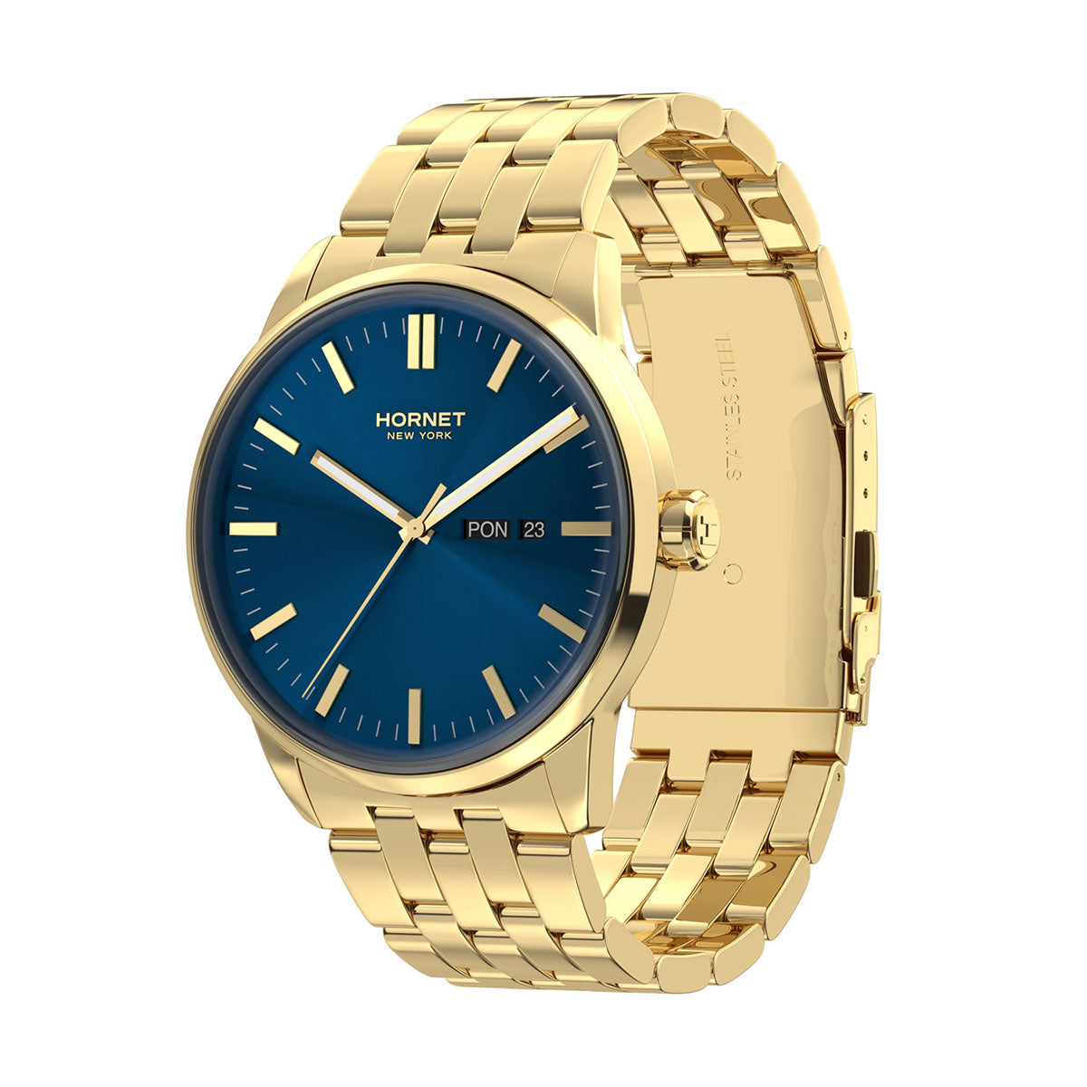 Zegarek na złotej bransolecie - Hornet William