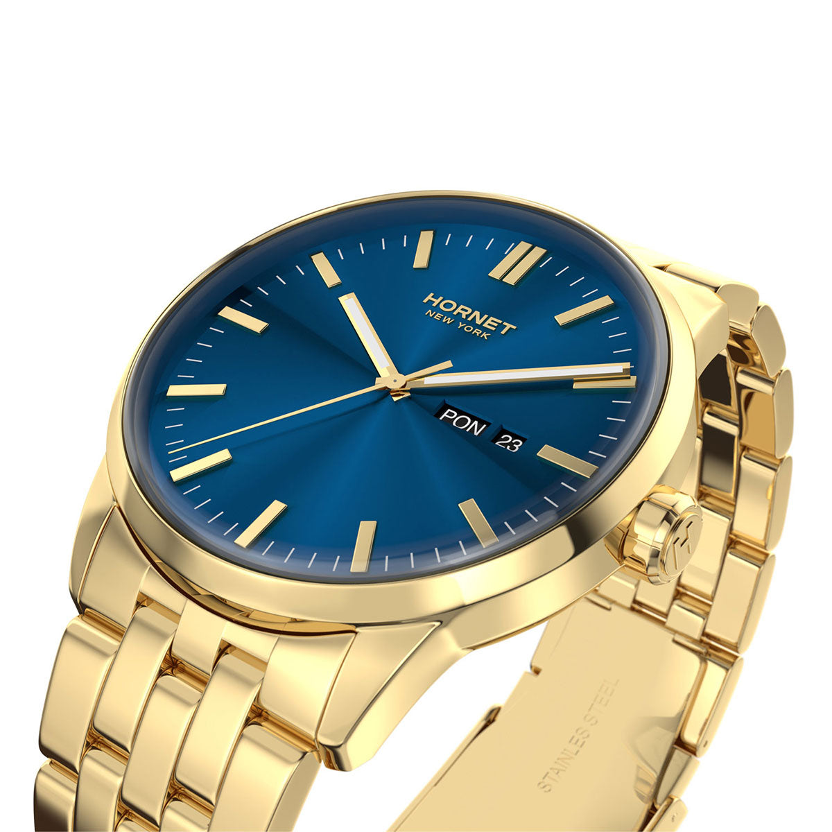 Zegarek na złotej bransolecie - Hornet William