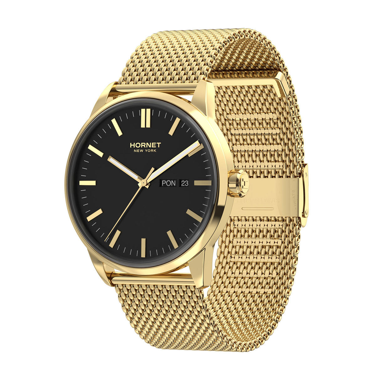 Zegarek na złotej bransolecie - Hornet Harmon