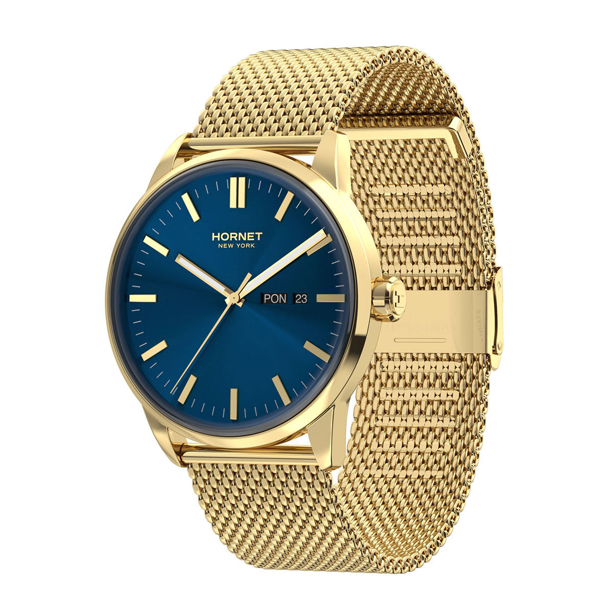 Zegarek na złotej bransolecie - Hornet Lamb