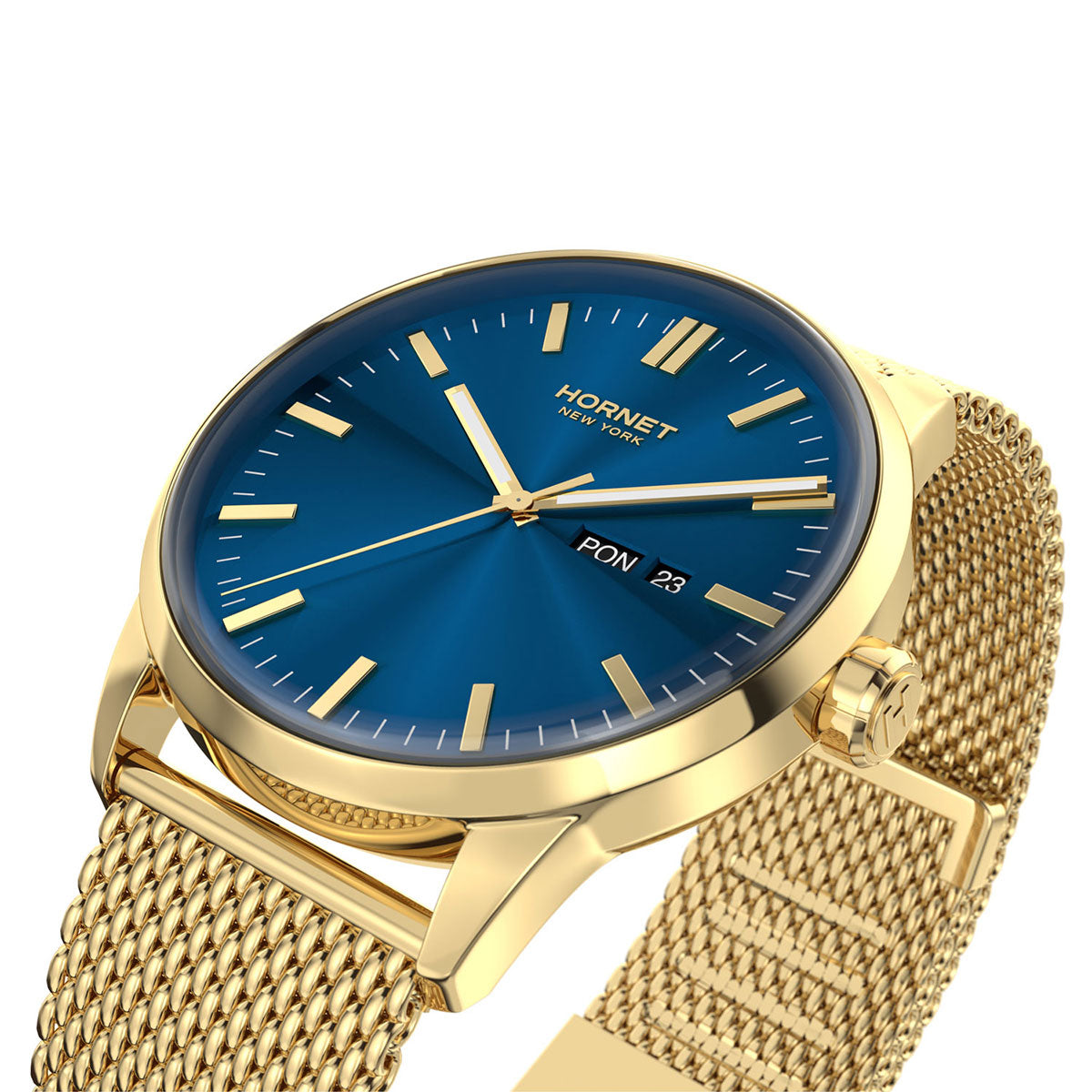 Zegarek na złotej bransolecie - Hornet Lamb