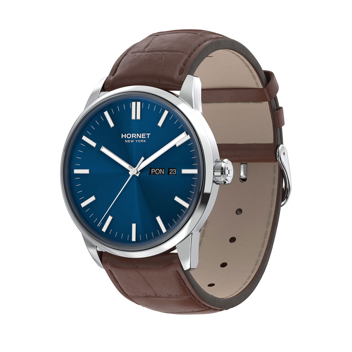 Zegarek na brązowym pasku - Hornet Navy NGC