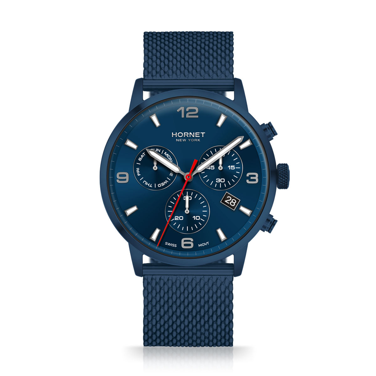 Zegarek na granatowej bransolecie - Hornet Broadway