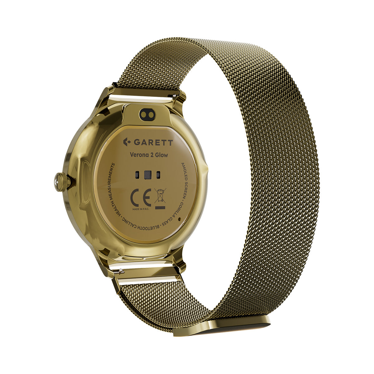 Smartwatch na złotej bransolecie - Garett Verona 2