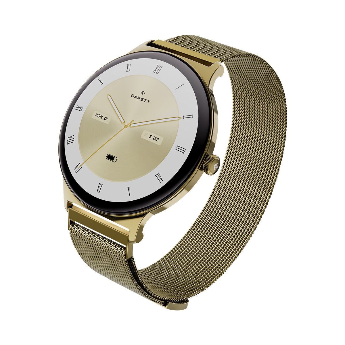 Smartwatch na złotej bransolecie - Garett Verona 2