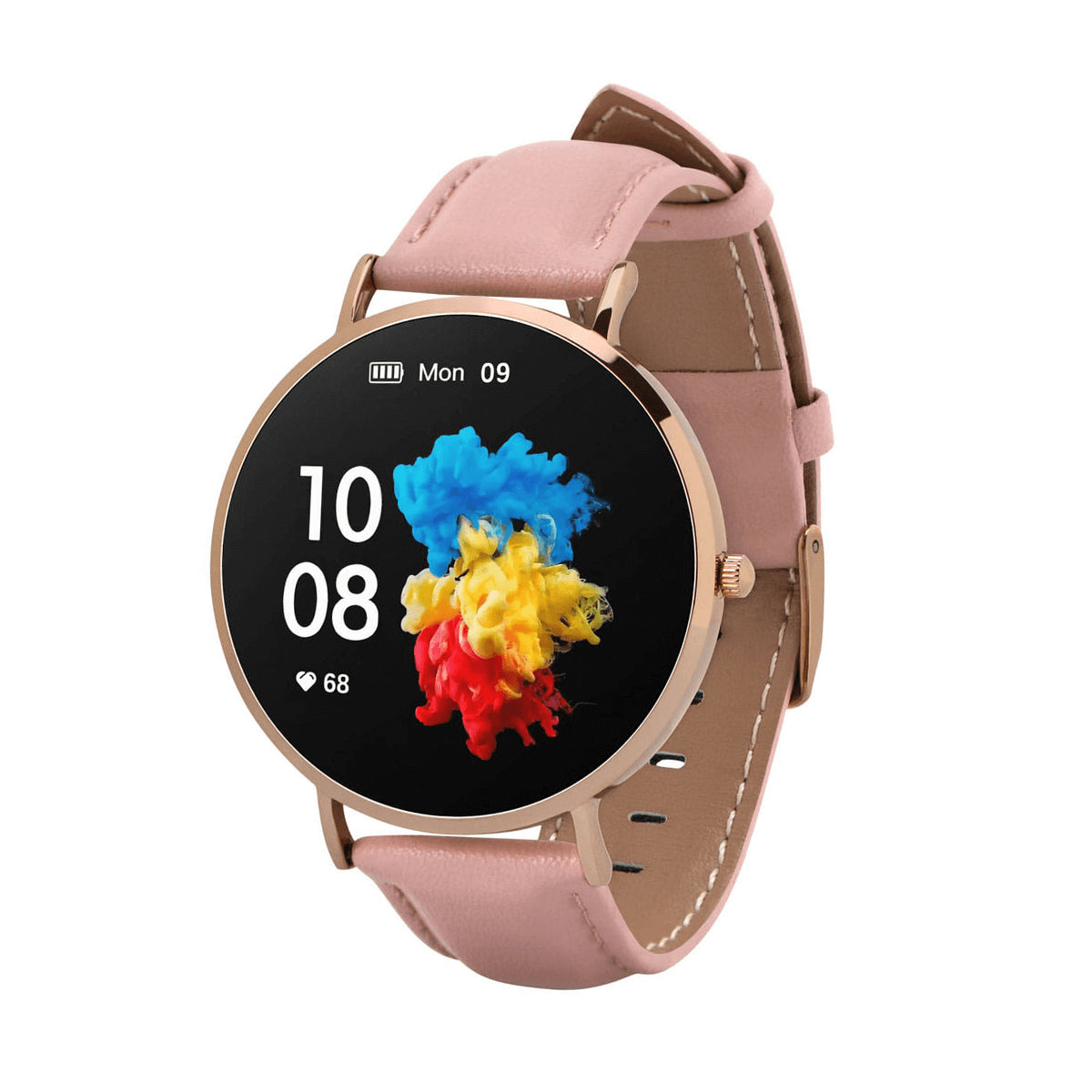 Smartwatch na różowej bransolecie - Garett Verona
