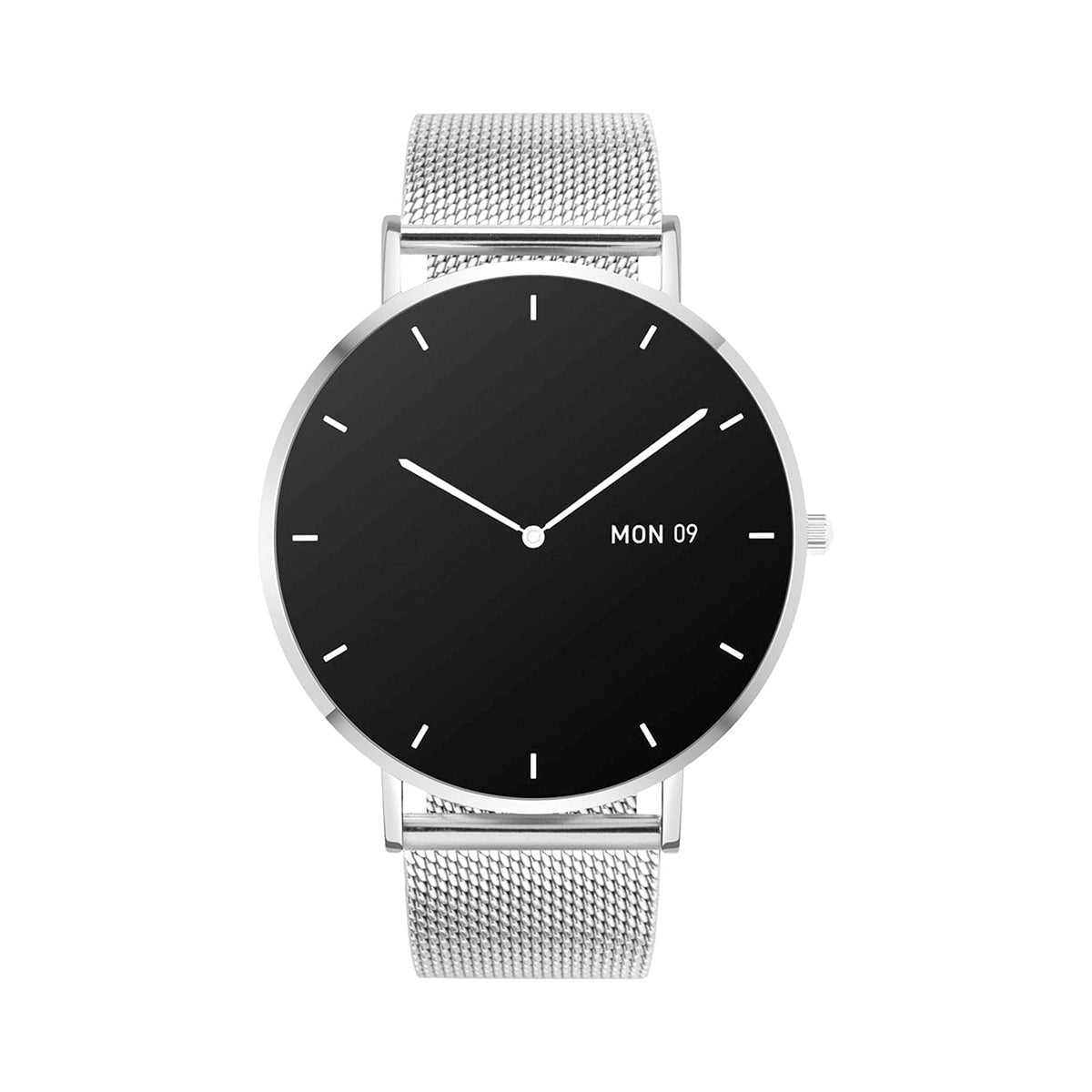 Smartwatch na srebrnej bransolecie - Garett Verona