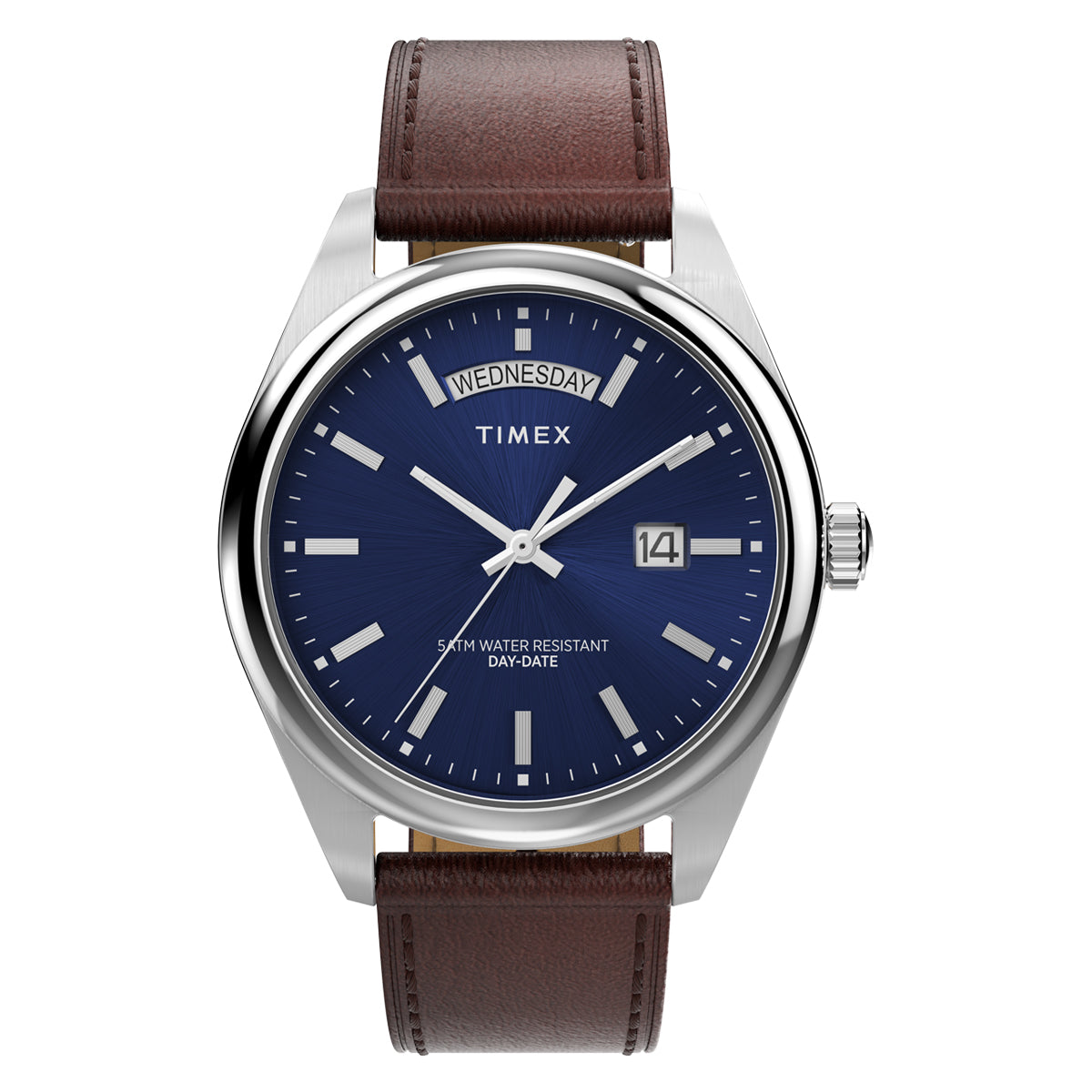 Zegarek na brązowy pasku - Timex Legacy