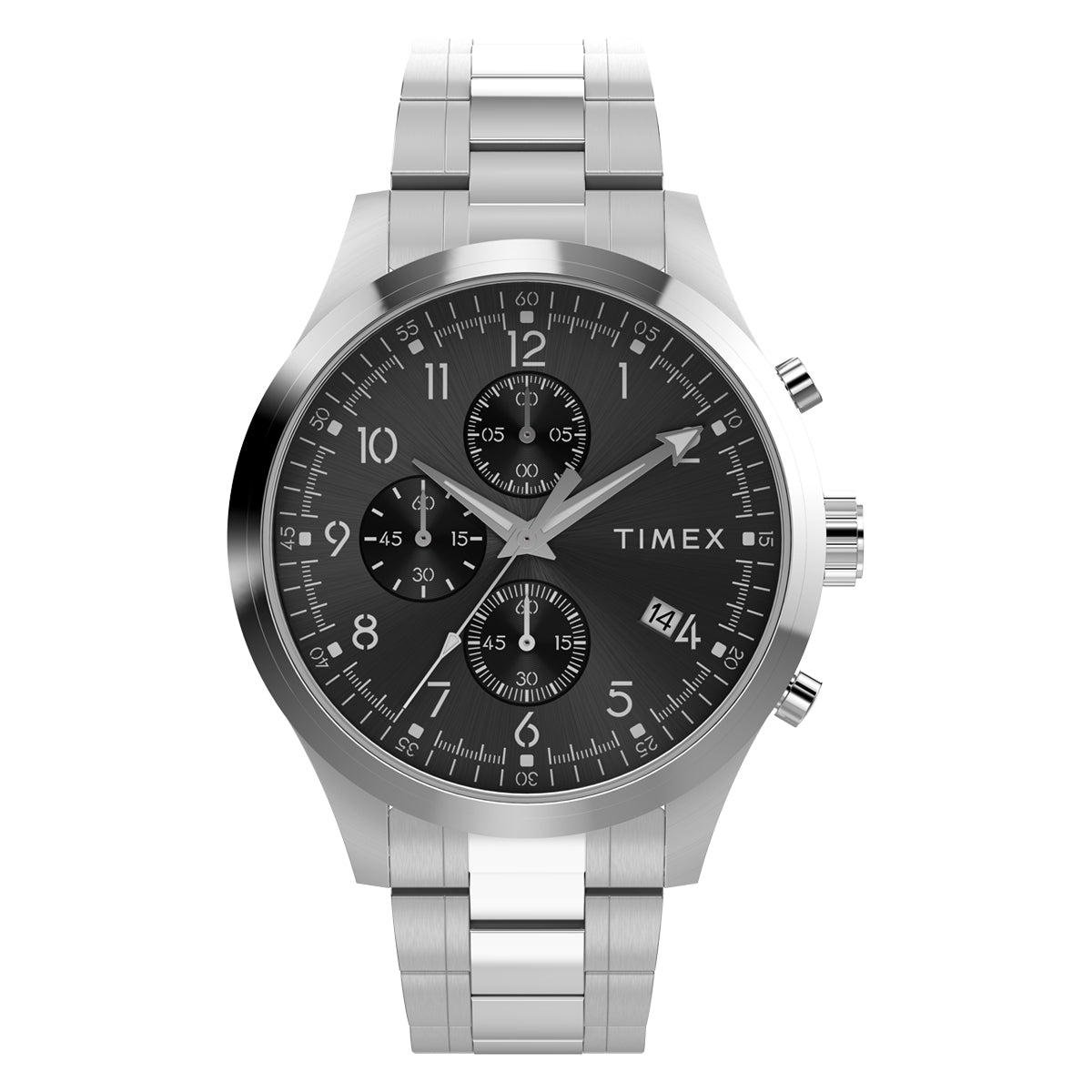 Zegarek na srebrnej bransolecie Timex Trend