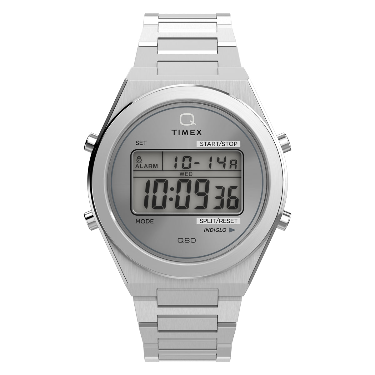 Zegarek na srebrnej bransolecie - Timex Continental