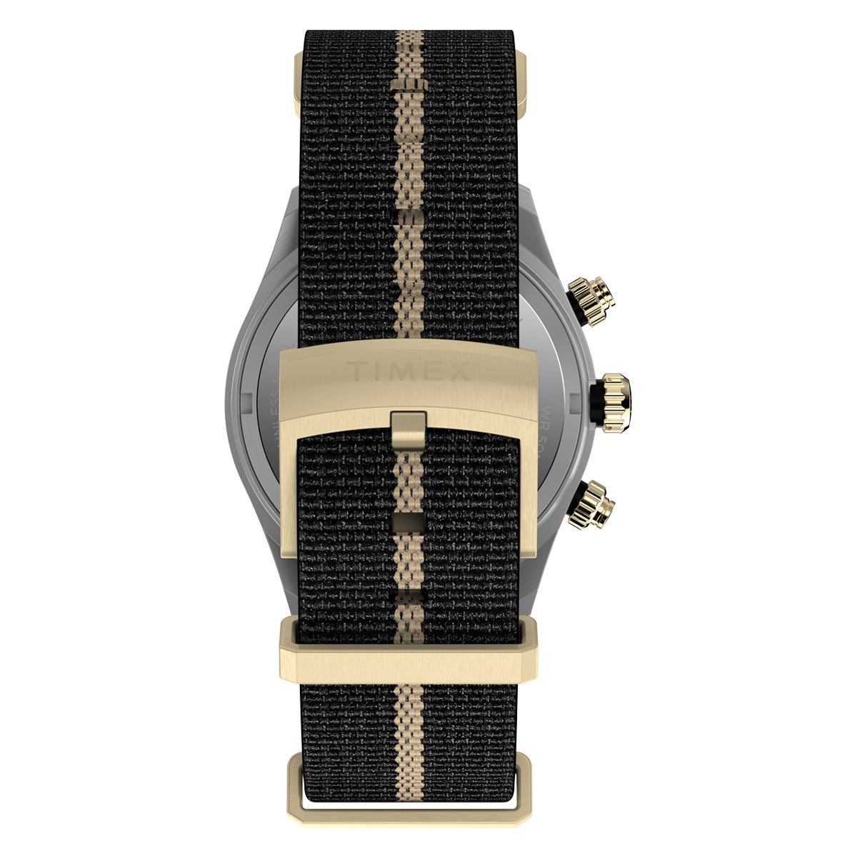 Zegarek na czarnym pasku - Timex Waterbury Heritage
