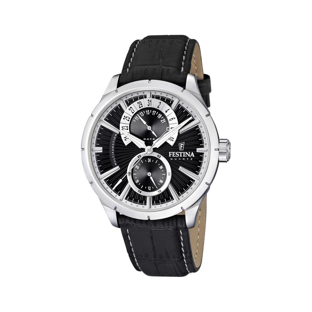 Zegarek na czarnym pasku - Festina Multifunction