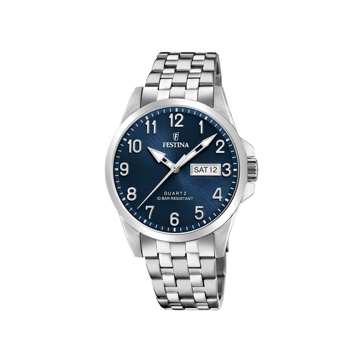 Zegarek na srebrnej bransolecie - Festina Classic Braclet