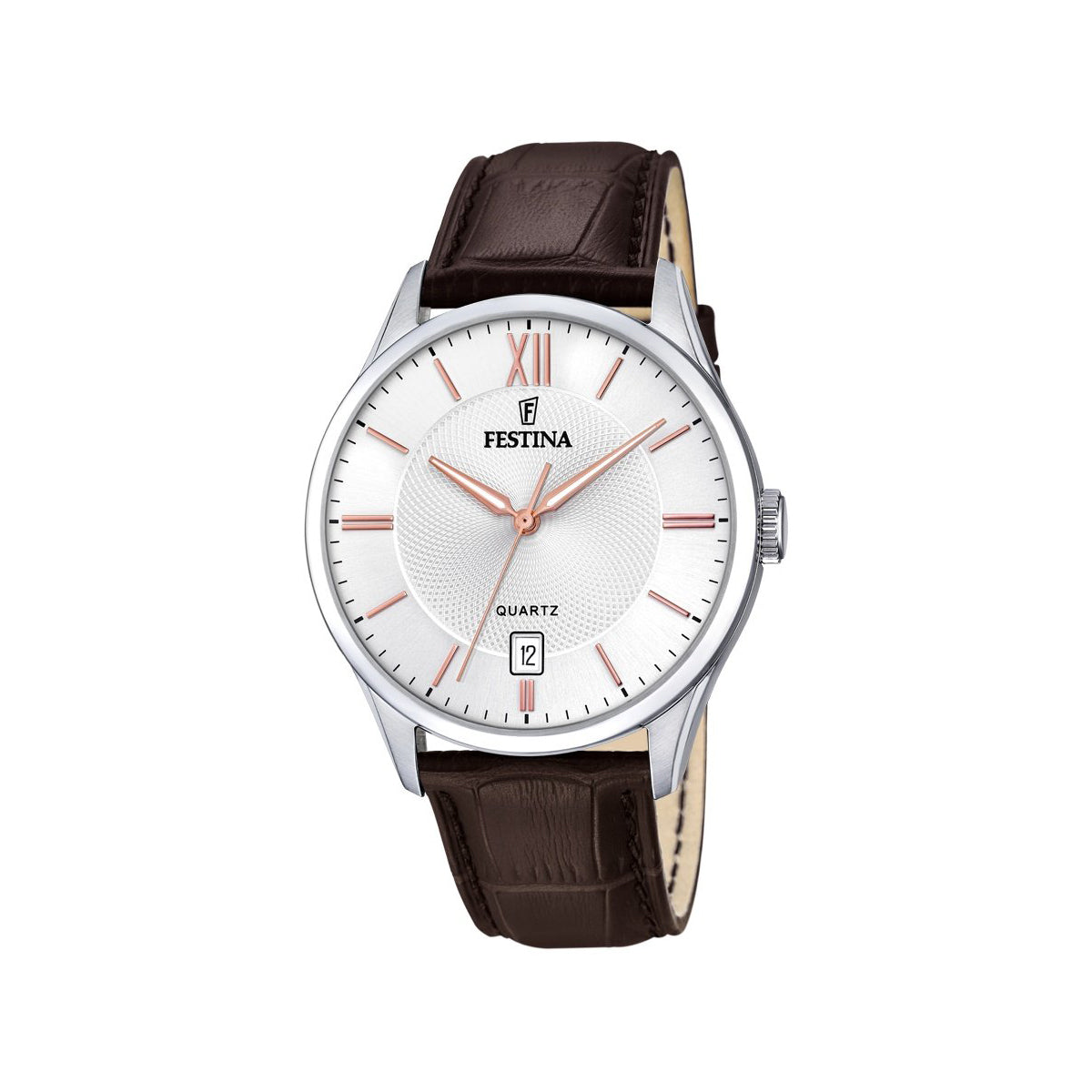 Zegarek na brązowym pasku - Festina Classic Strap
