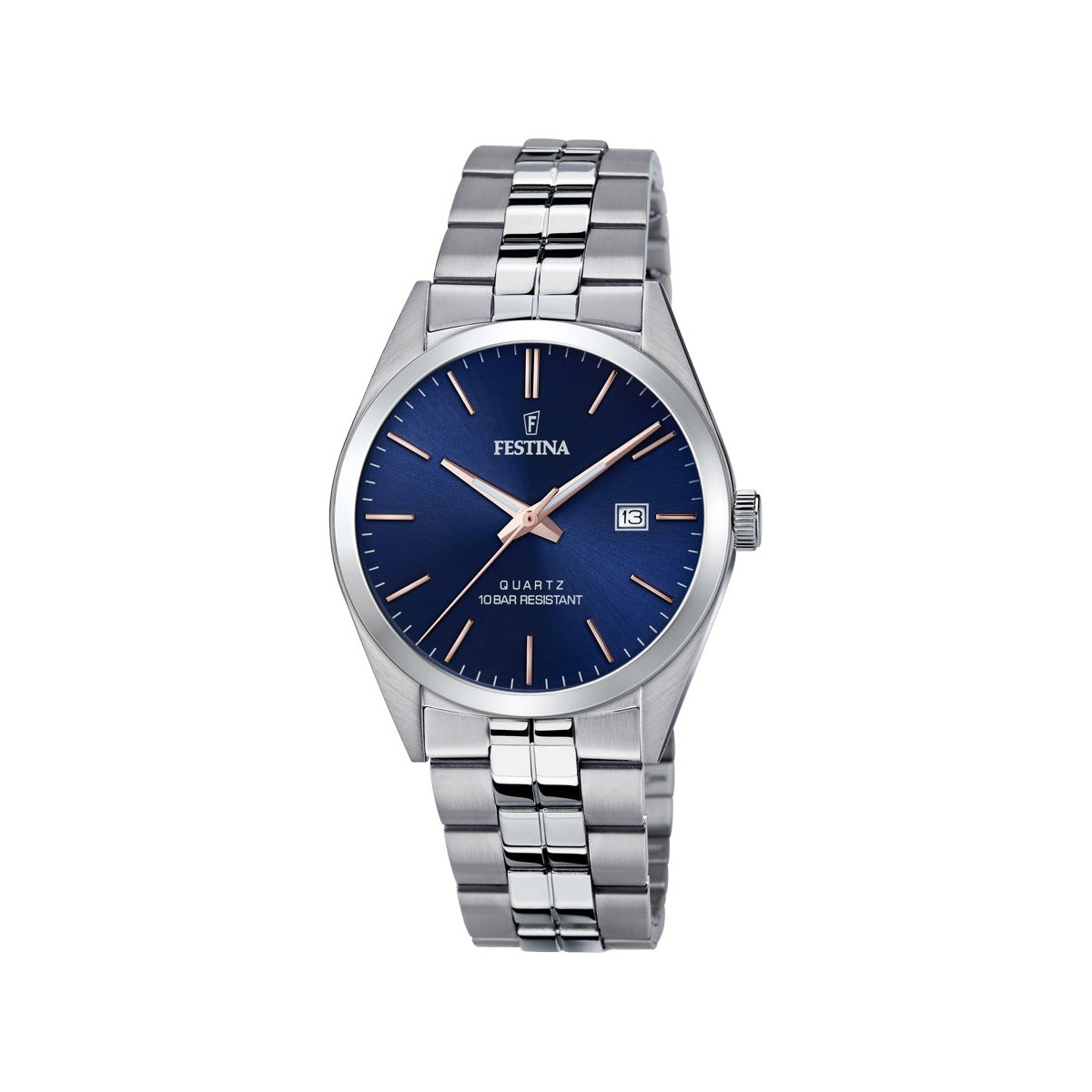 Zegarek na srebrnej bransolecie - Festina Classic Bracelet