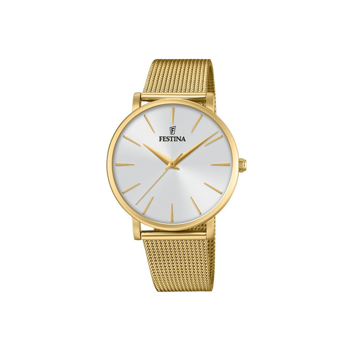 Zegarek na złotej bransolecie - Festina Boyfriend Collection