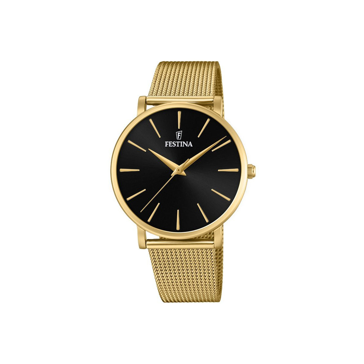 Zegarek na złotej bransolecie - Festina Boyfriend Collection