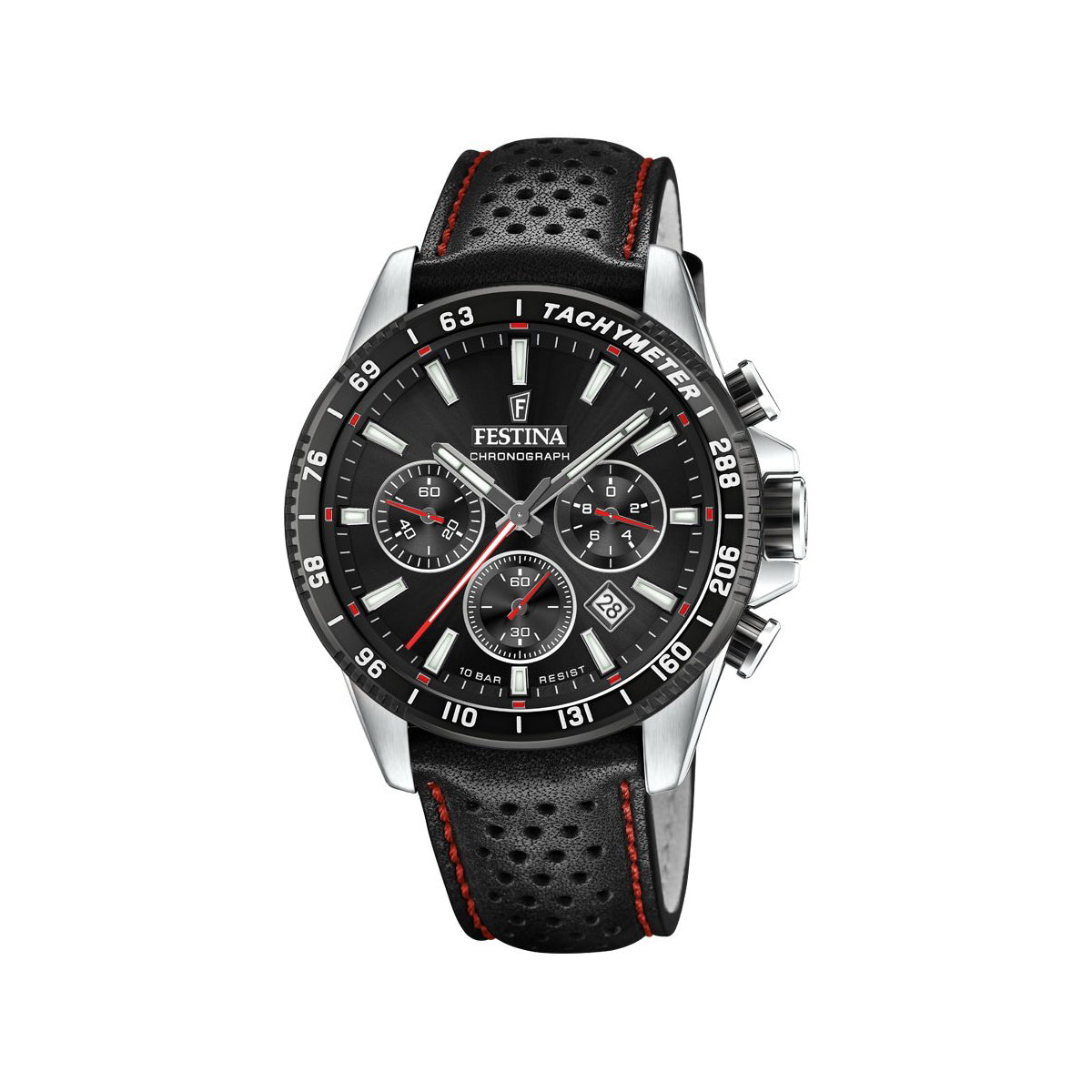 Zegarek na czarnym pasku - Festina Timeless Chronograph