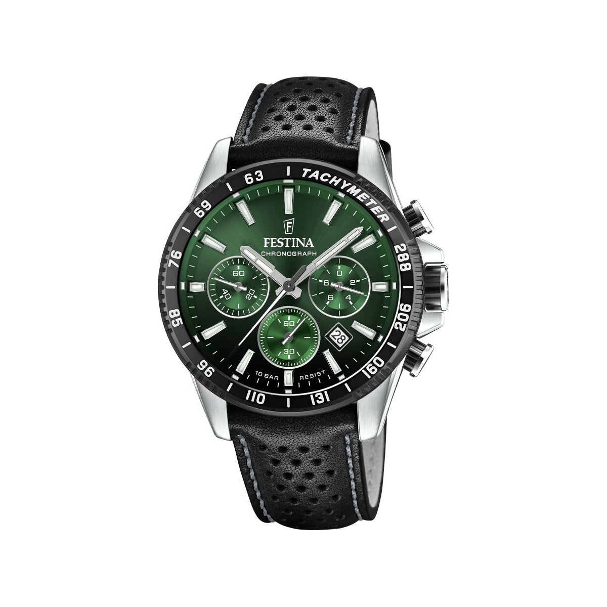 Zegarek na czarnym pasku - Festina Timeless Chronograph