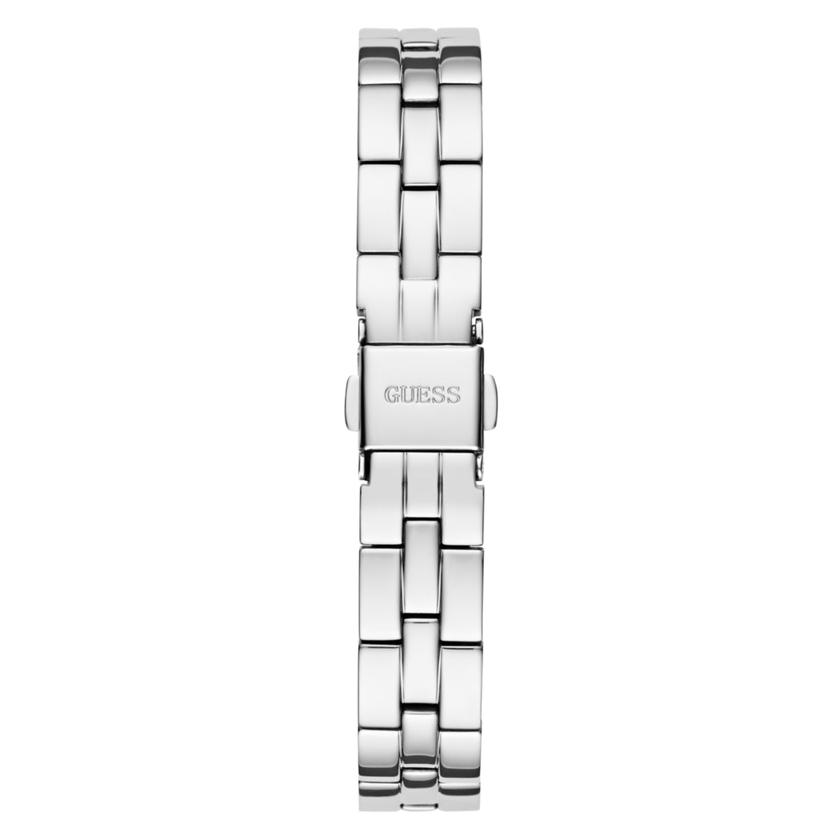 Zegarek na srebrnej bransolecie - Guess Array Silver