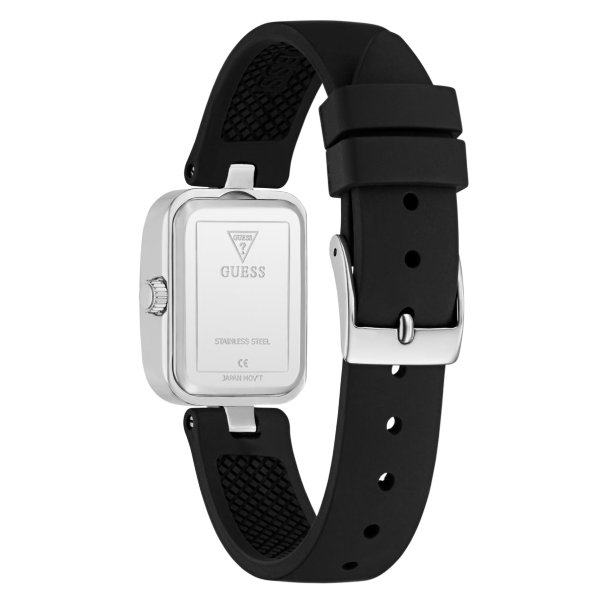 Zegarek na czarnym pasku - Guess Continental