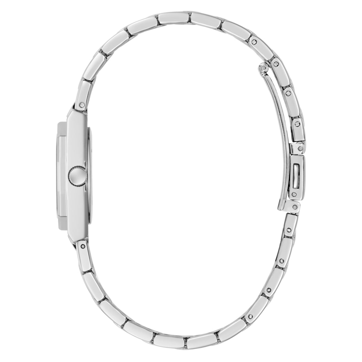 Zegarek na srebrnej bransolecie - Guess Pixie