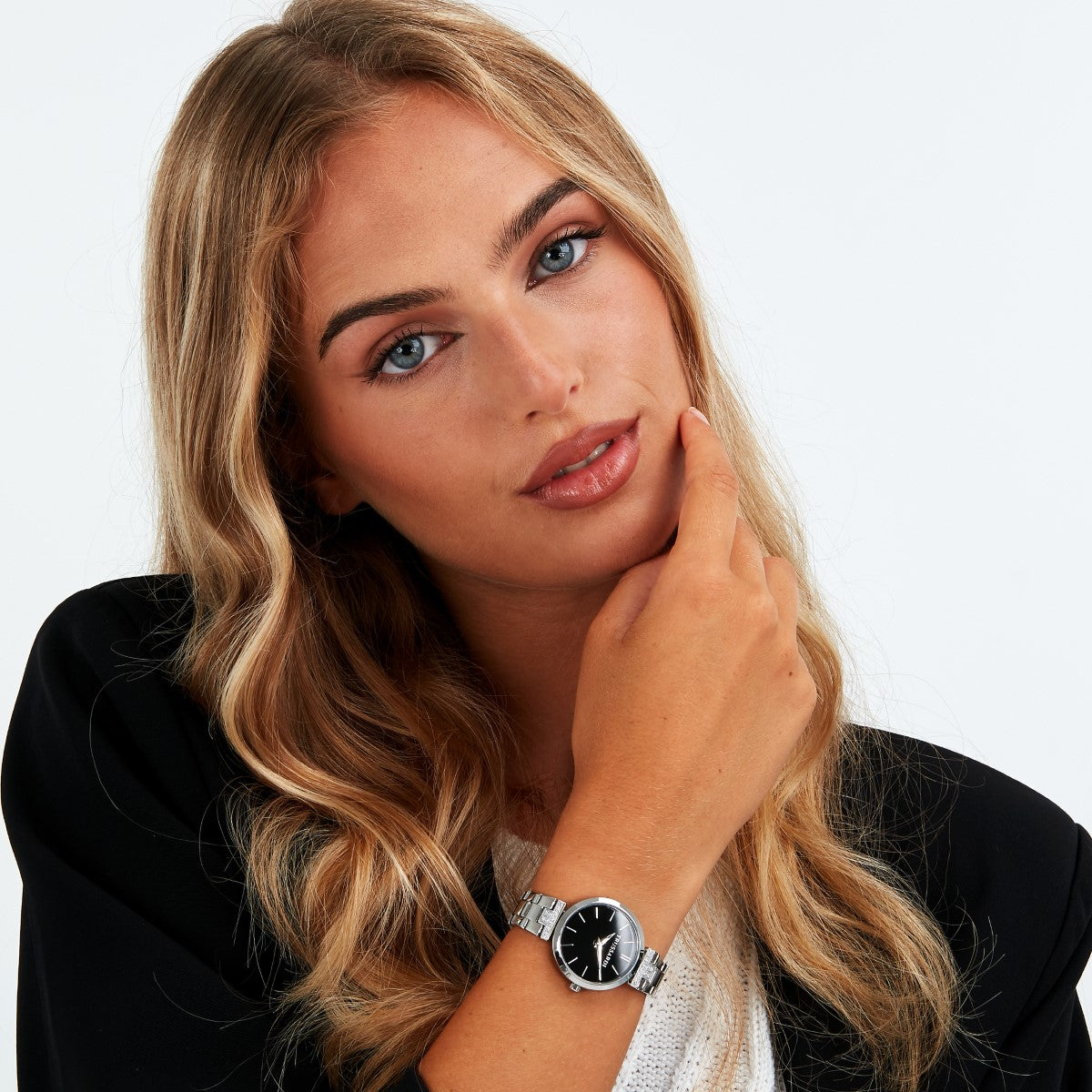 Zegarek na srebrnej bransolecie - Trussardi Loud