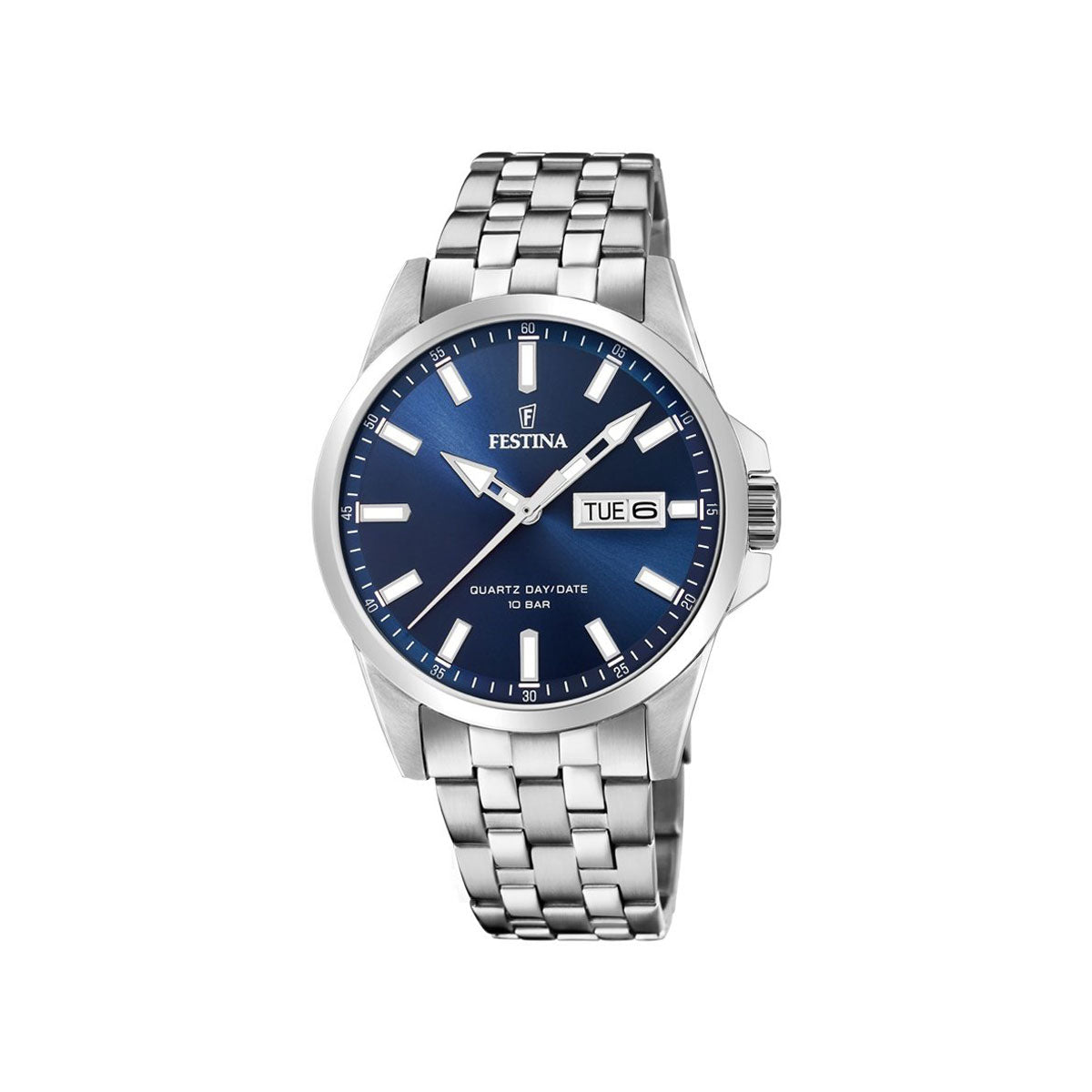 Zegarek na srebrnej bransolecie - Festina Classic Bracelet